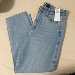 Abercrombie ultra high rise mom jean